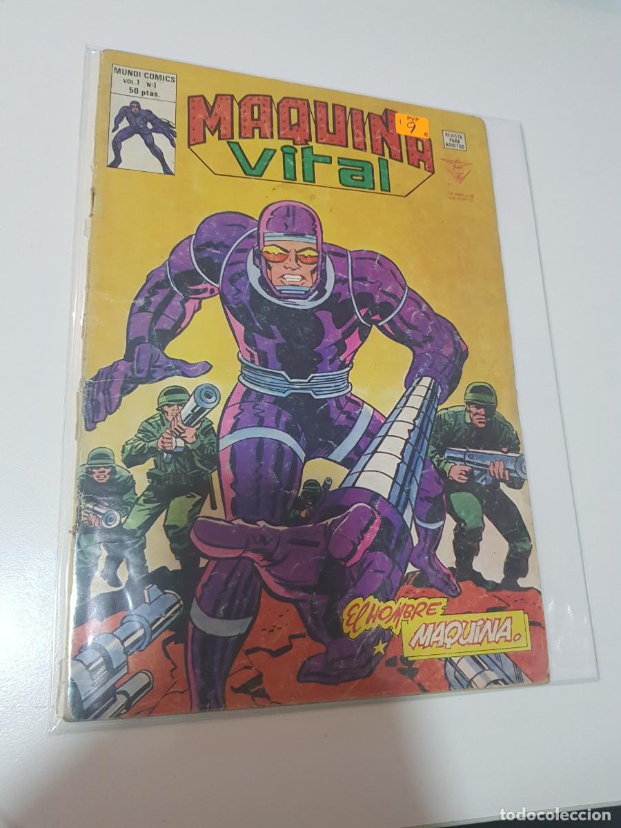 C&oacute;mics: Mundi comics Vol. 1 N&ordm;1 Maquina Vital El Hombre maquina