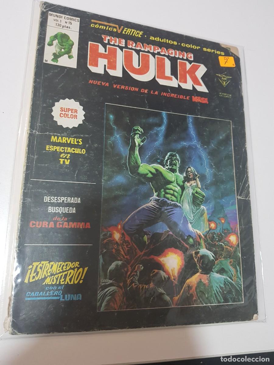 C&oacute;mics: Mundi comics Vol. 1 N&ordm;15 The Rampaging Hulk Nueva version de la increible masa