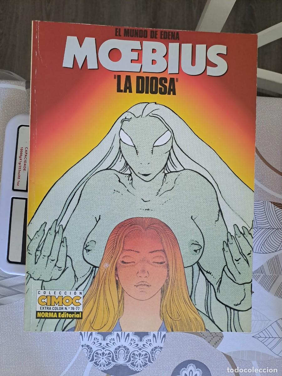 C&oacute;mics: Cimoc extra color 76-77, Moebius, la diosa, Norma en buen estado
