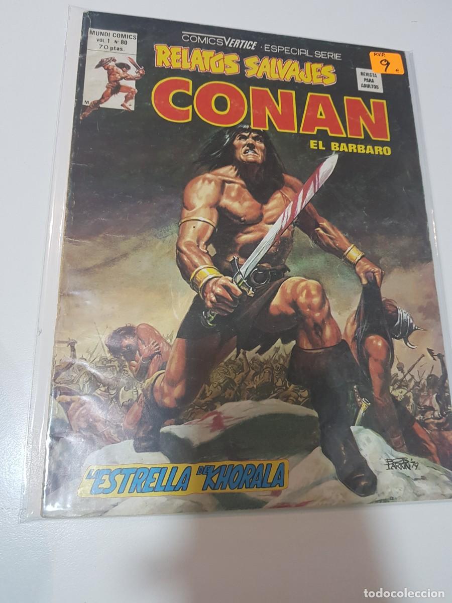 C&oacute;mics: Mundi comics Relatos Salvajes Conan el barbaro Vol.1 N&ordm;80