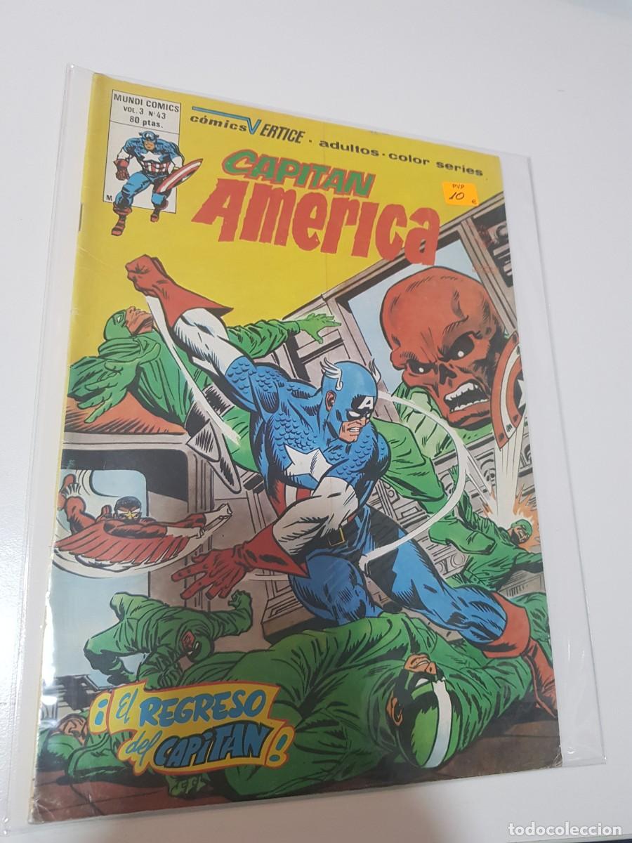 C&oacute;mics: Mundi comics Capitan America Comics vertice Vol.3 N&ordm;43
