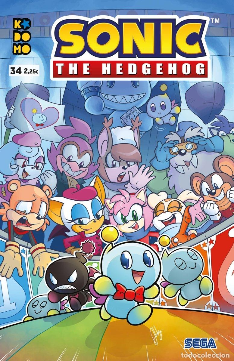 C&oacute;mics: SONIC: THE HEDHEGOG N&Uacute;M. 34 - ECC Ediciones