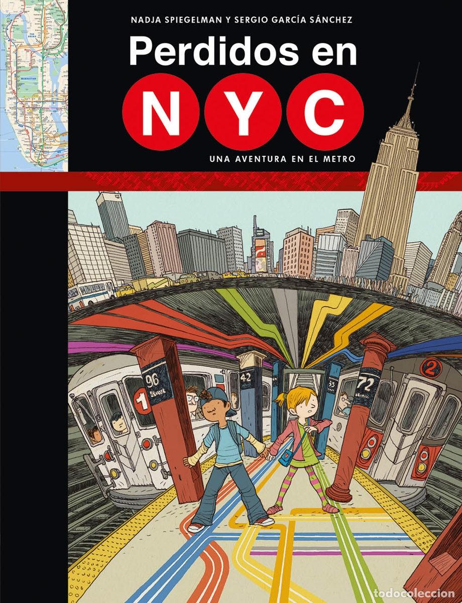C&oacute;mics: PERDIDOS EN NYC: UNA AVENTURA EN EL METRO - ECC Ediciones