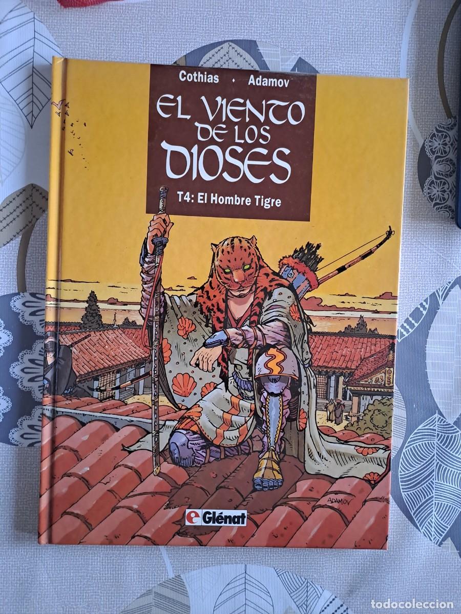 C&oacute;mics: El viento de los dioses T4, el hombre tigre, Glenat en muy buen estado