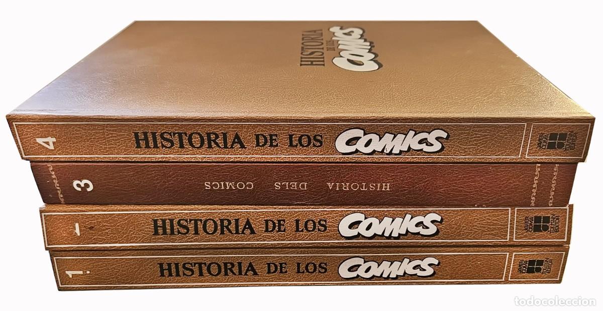 C&oacute;mics: Colecci&oacute;n Completa Historia de los C&oacute;mics en 4 Tomos Javier Coma Toutain Editor 1982 - Foto 2