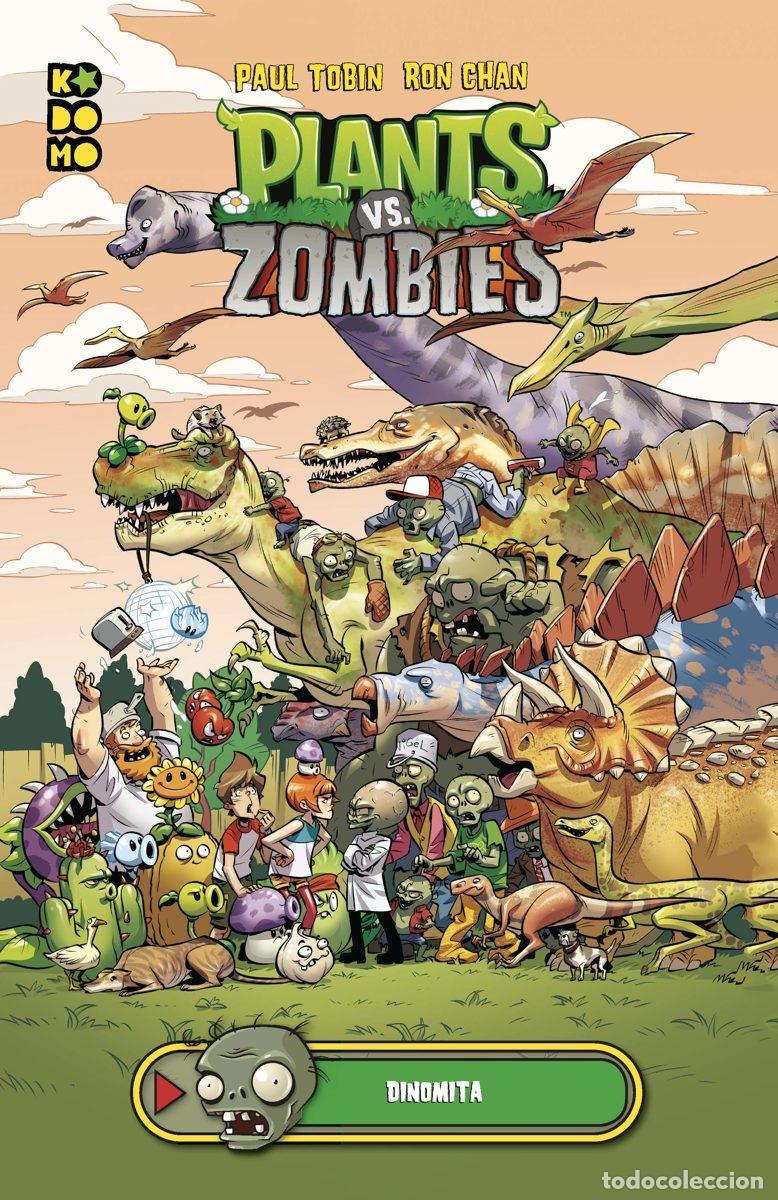 C&oacute;mics: PLANTS VS. ZOMBIES: GUERRA Y PLAF - ECC Ediciones