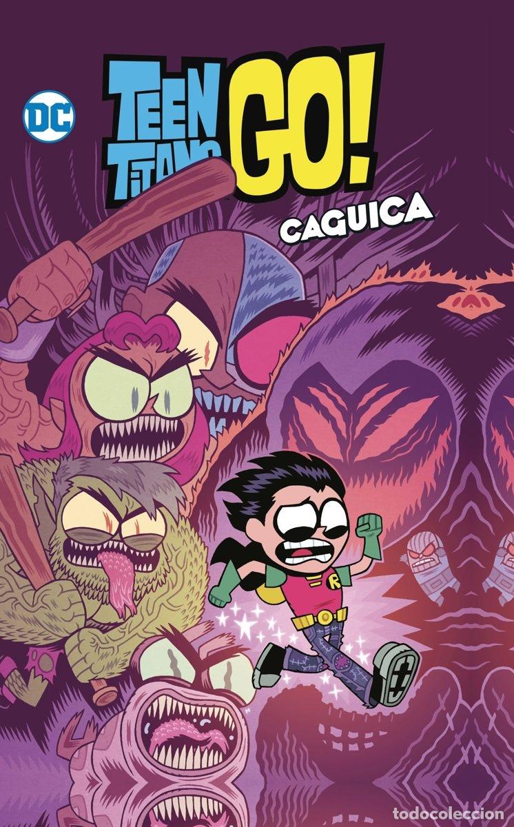 C&oacute;mics: TEEN TITANS GO! VOL. 05: CAGUICA (BIBLIOTECA SUPER KODOMO) - ECC Ediciones