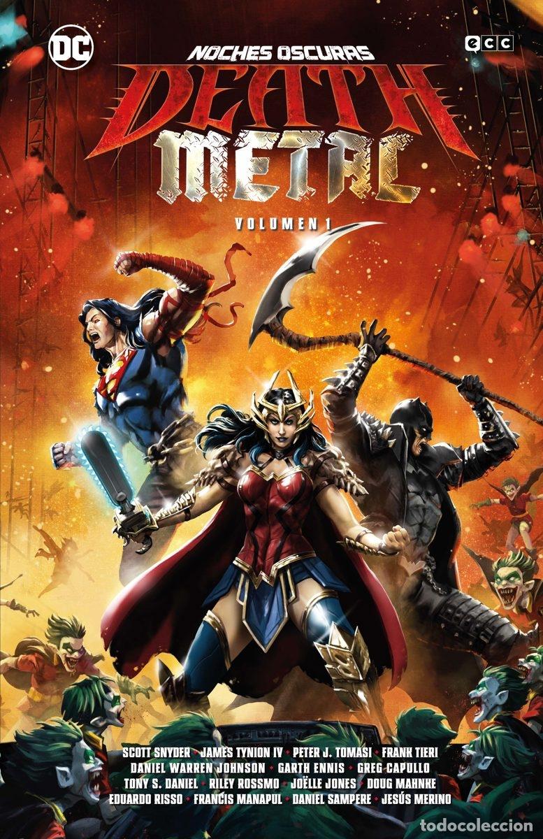 C&oacute;mics: Noches Oscuras Death Metal. - ECC Ediciones - Foto 1