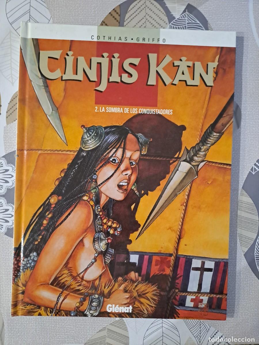 C&oacute;mics: Cinjis Kan 2, la sombra de los conquistadores, Glenat en perfecto estado