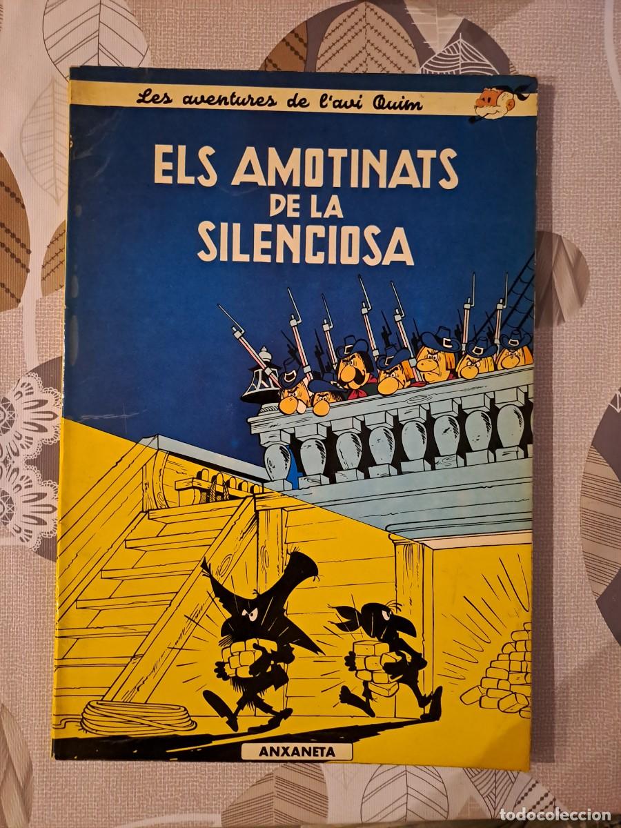 C&oacute;mics: Les aventures de l'avi Quim, els amotinats de la silenciosa, Anxaneta