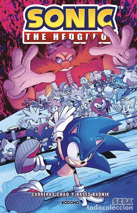 C&oacute;mics: SONIC THE HEDGEHOG: CARRERAS CHAO Y BASES BADNIK - ECC Ediciones