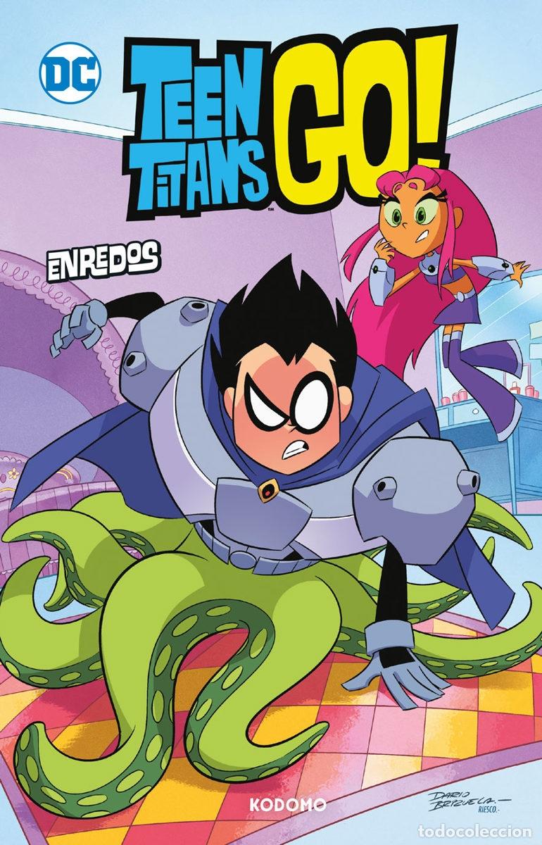 C&oacute;mics: TEEN TITANS GO! VOL. 08: ENREDOS (BIBLIOTECA SUPER KODOMO) - ECC Ediciones