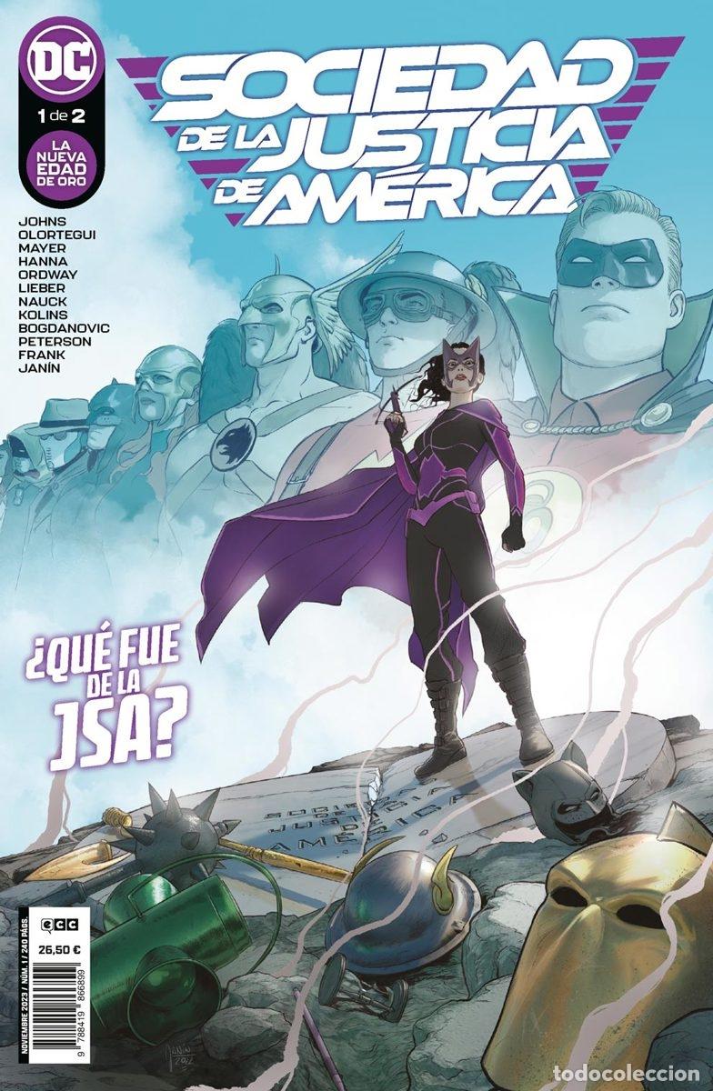 C&oacute;mics: SOCIEDAD DE LA JUSTICIA DE AM&Eacute;RICA N&Uacute;M. 1 DE 2 - ECC Ediciones