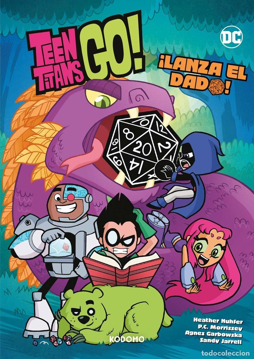 C&oacute;mics: TEEN TITANS GO!: &iexcl;LANZA EL DADO! - ECC Ediciones