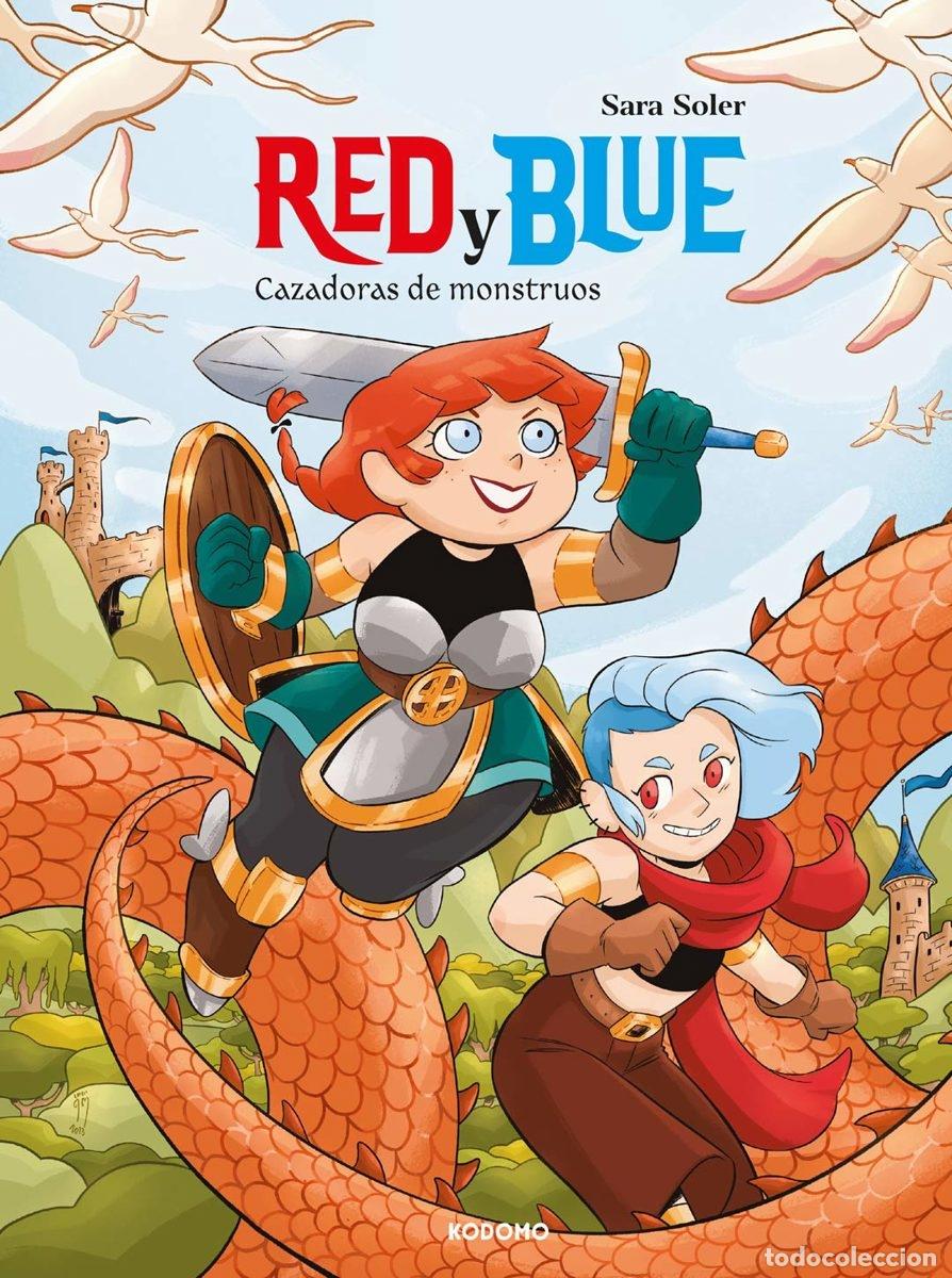 C&oacute;mics: RED Y BLUE: CAZADORAS DE MONSTRUOS - ECC Ediciones