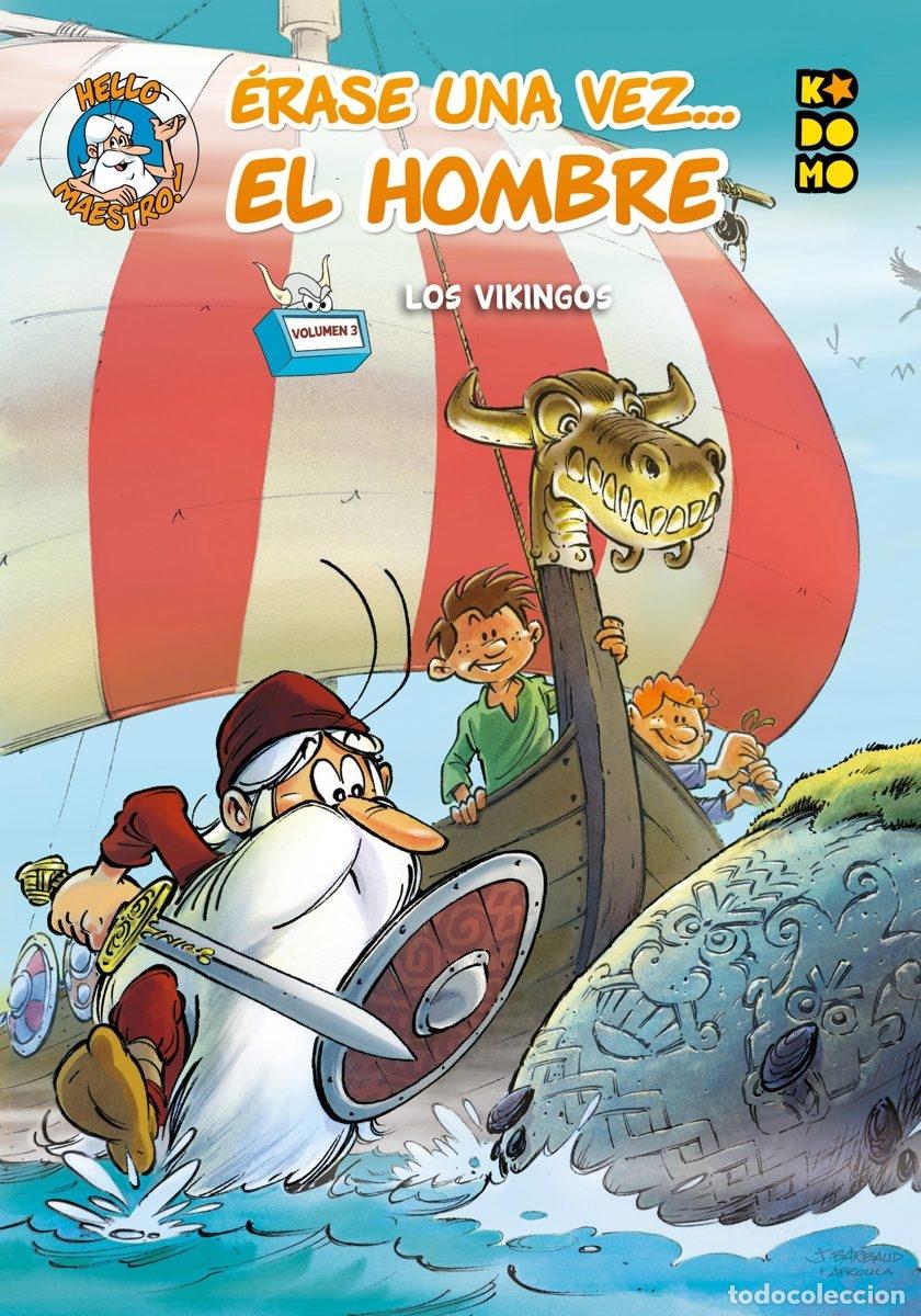 C&oacute;mics: &Eacute;RASE UNA VEZ... EL HOMBRE VOL. 03: LOS VIKINGOS - ECC Ediciones