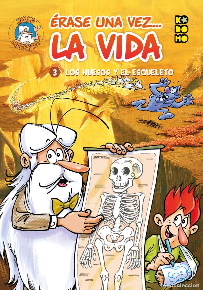 C&oacute;mics: &Eacute;RASE UNA VEZ... LA VIDA VOL. 03: LOS HUESOS Y EL ESQUELETO - ECC Ediciones - Foto 1