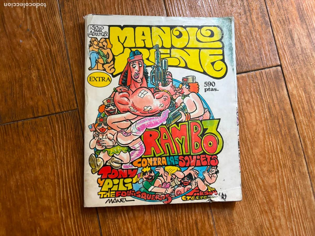 C&oacute;mics: MANOLO E IRENE EXTRA TOMO XII N&ordm; 57 A 61 DE LA COLECCION PARA ADULTOS EDITORIAL ASTRI
