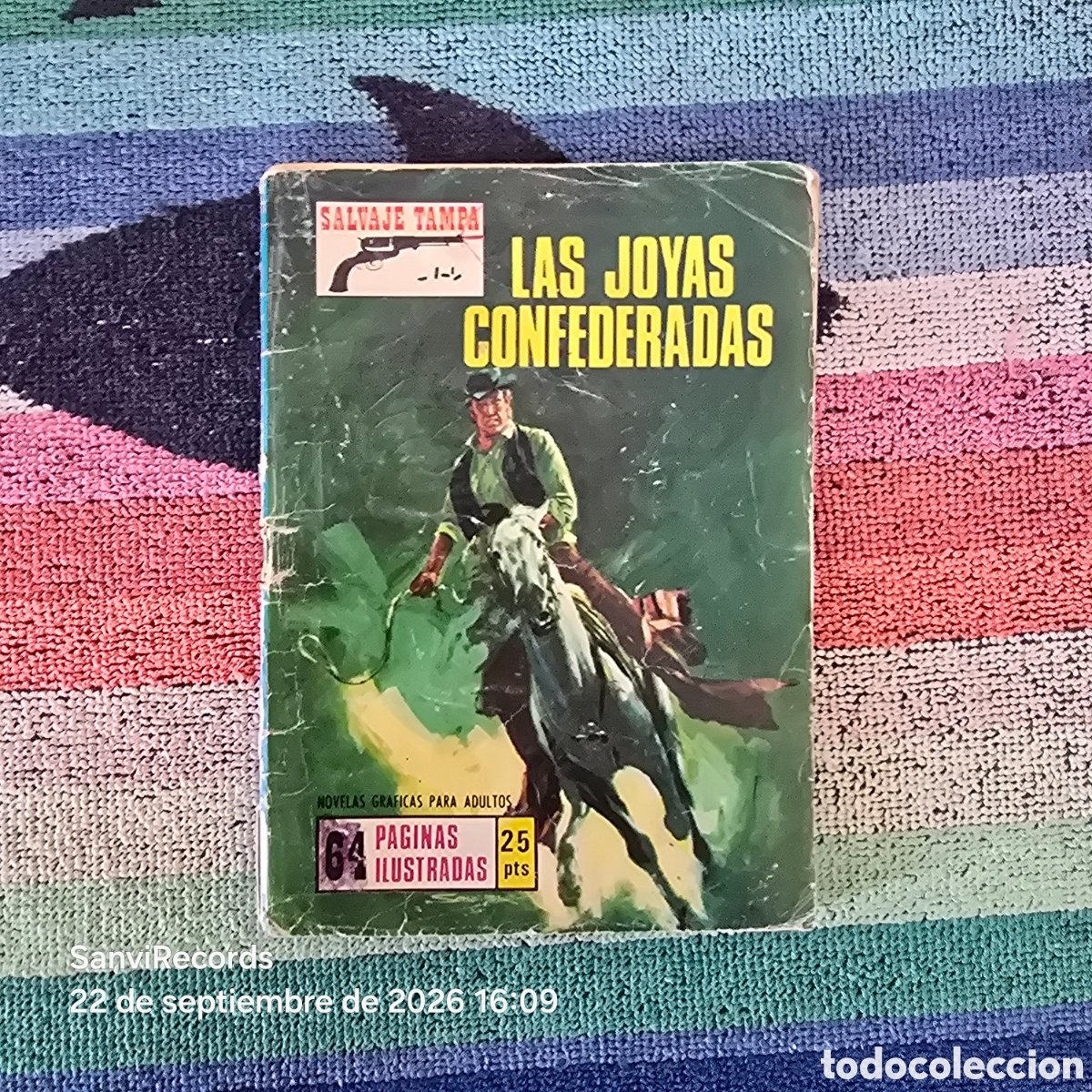 C&oacute;mics: SALVAJE TAMPA 153: LAS JOYAS CONFEDERADAS (PRODUCCIONES EDITORIALES)