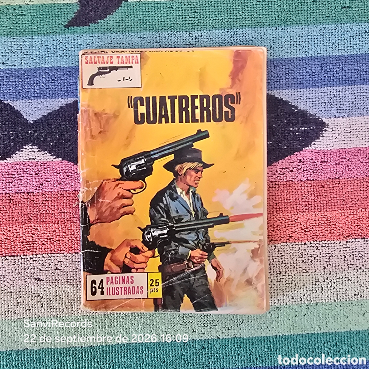 C&oacute;mics: SALVAJE TAMPA 120: CUATREROS (PRODUCCIONES EDITORIALES)