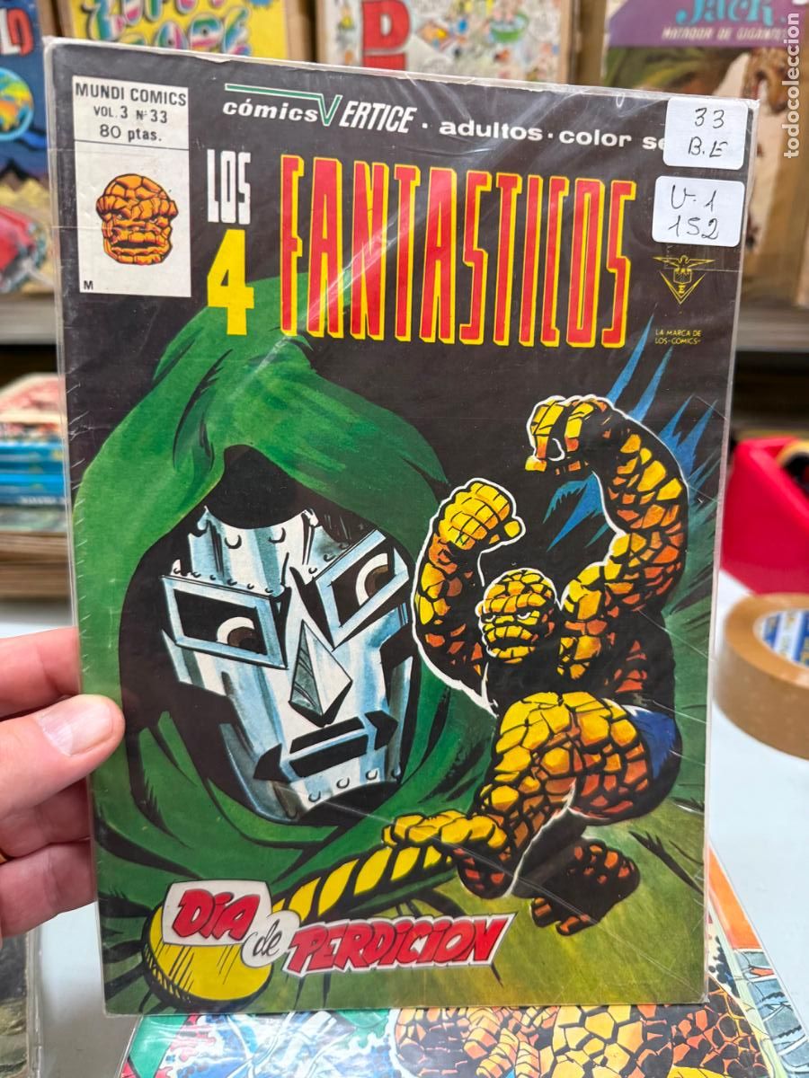 C&oacute;mics: LOS 4 FANTASTICOS VOLUMEN 3 NUMERO 33