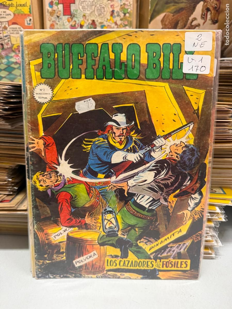 C&oacute;mics: BUFFALO BILL MUNDICOMICS NUMERO 2