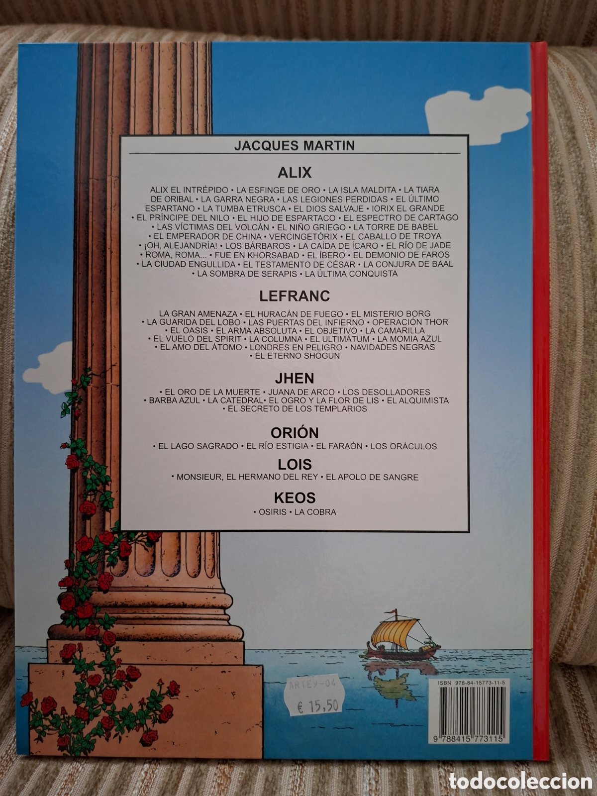 C&oacute;mics: ALIX : LA &Uacute;LTIMA CONQUISTA - Foto 2