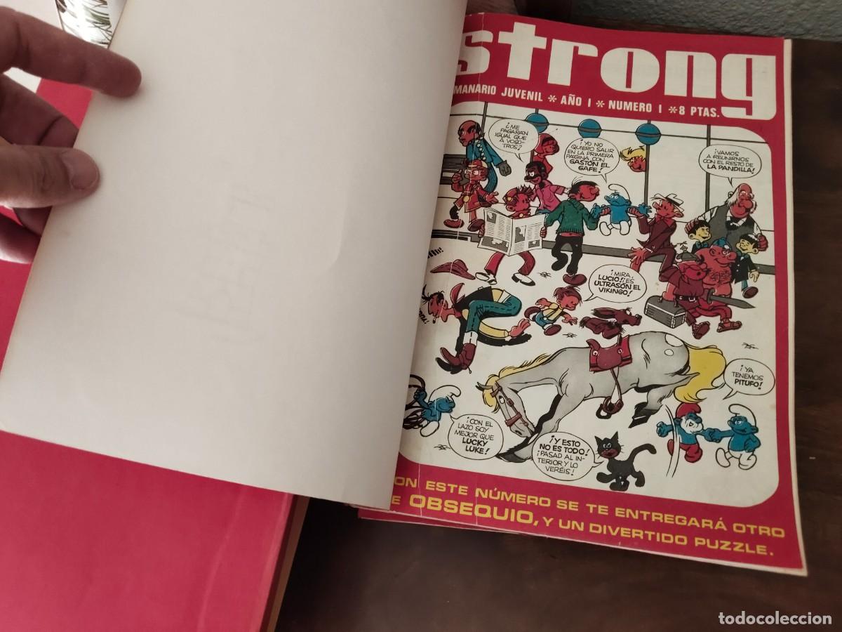 C&oacute;mics: TBO Strong. Colecci&oacute;n completa de 90 n&uacute;meros. Encuadernados.