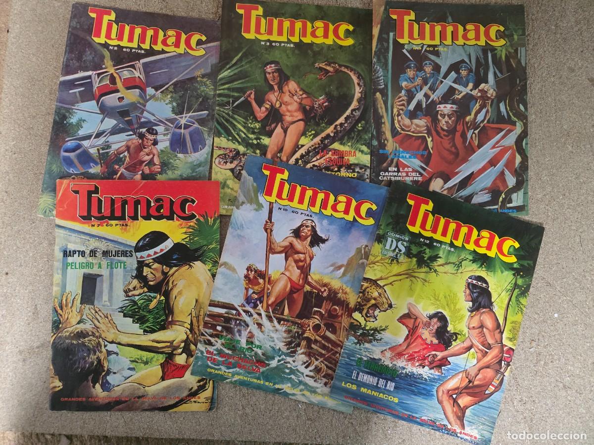 Comics : Tumac.lote 6 Tebeos.Comics DS