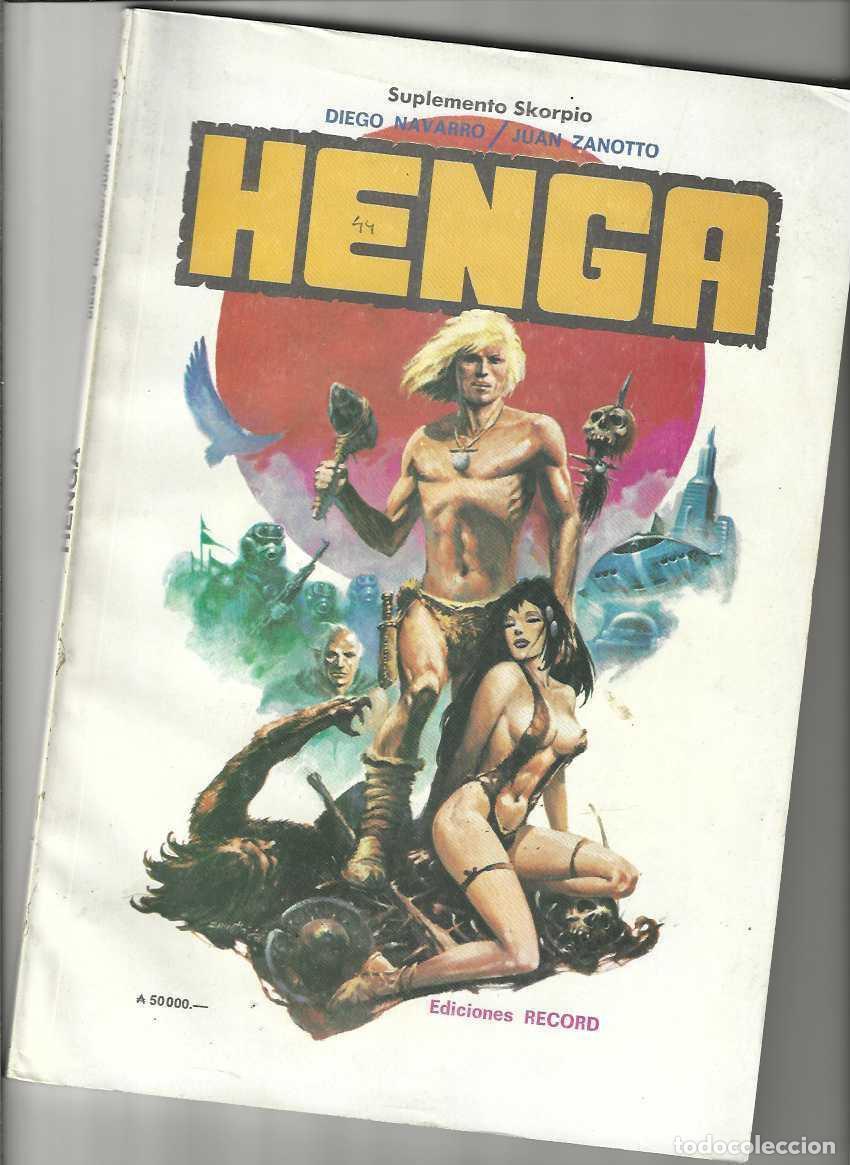 C&oacute;mics: HENGA - 4 TOMOS - NAVARRO / ZANOTTO - COMPLETA - ESTADO NORMAL