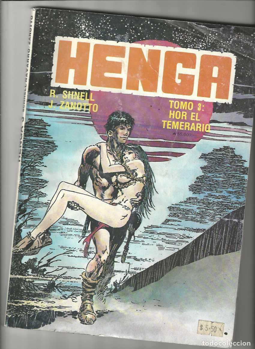 C&oacute;mics: HENGA - 4 TOMOS - NAVARRO / ZANOTTO - COMPLETA - ESTADO NORMAL - Foto 3