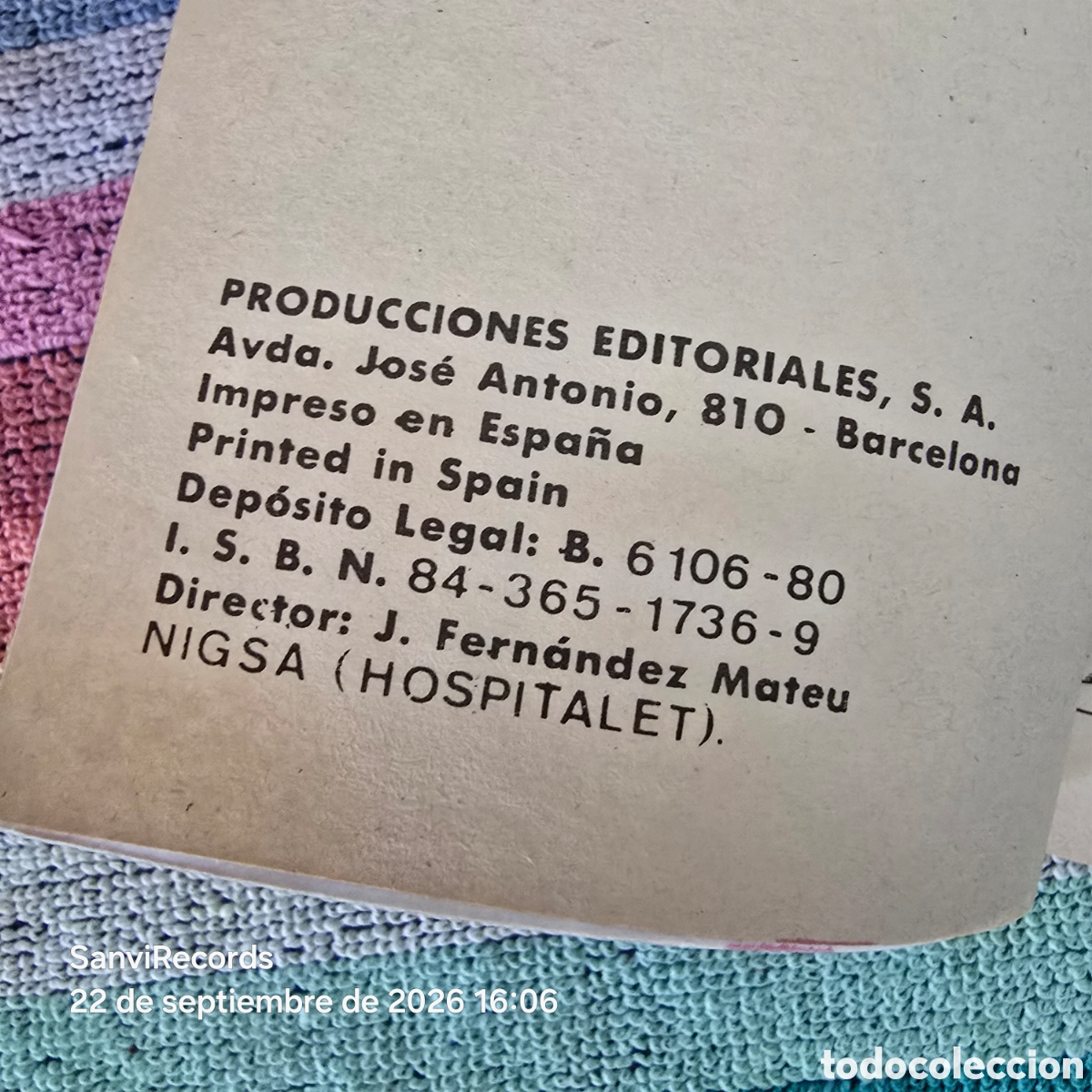 C&oacute;mics: KALAR, REY DE LA SELVA 5 (PRODUCCIONES EDITORIALES) - Foto 2
