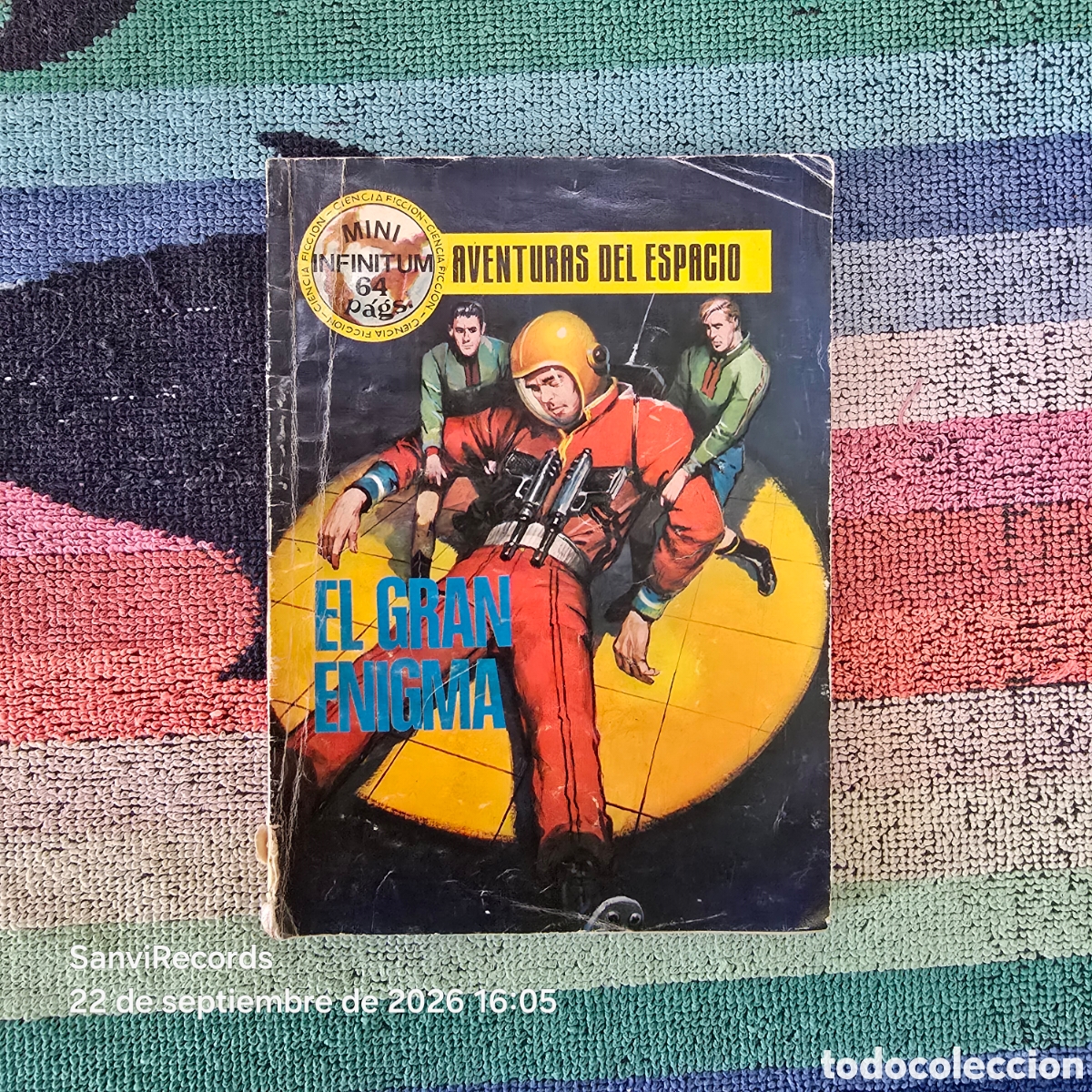 C&oacute;mics: MINI INFINITUM, AVENTURAS EN EL ESPACIO 7: EL GRAN ENIGMA (PRODUCCIONES EDITORIALES)