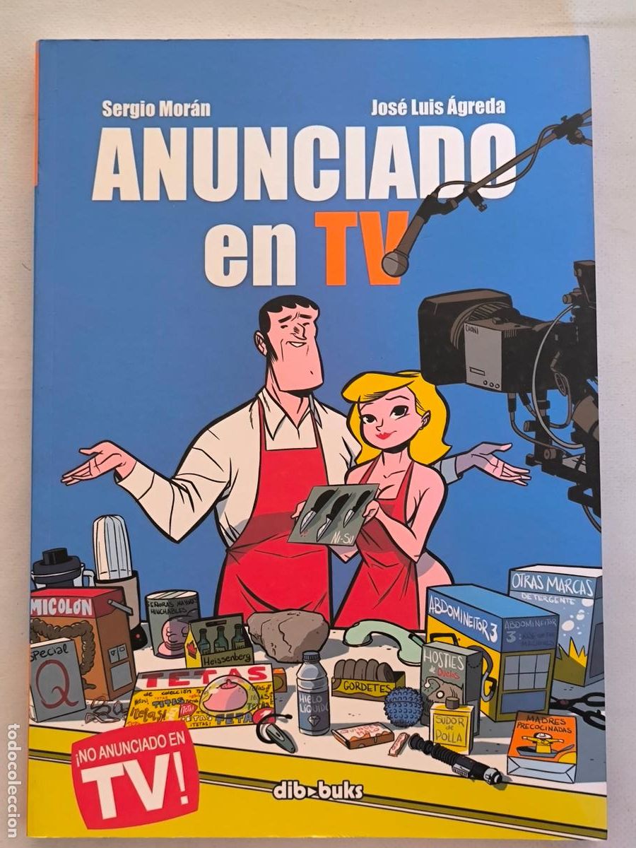 C&oacute;mics: ANUNCIADO EN TV - SERGIO MORAN, JOSE LUIS AGREDA - DIBBUKS - NUEVO (G3*w)