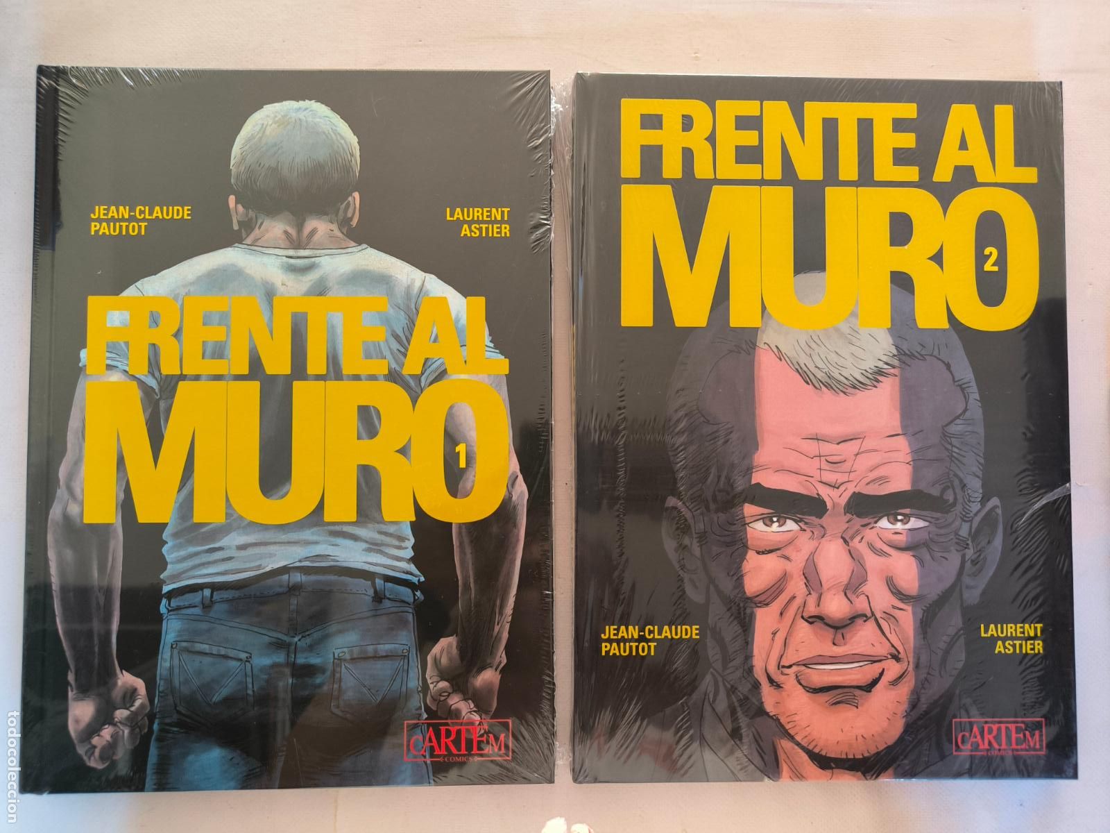 C&oacute;mics: FRENTE AL MURO COMPLETA - TOMO 1 Y 2 - CARTEM - TAPA DURA - NUEVO, PRECINTADO (G3*w)