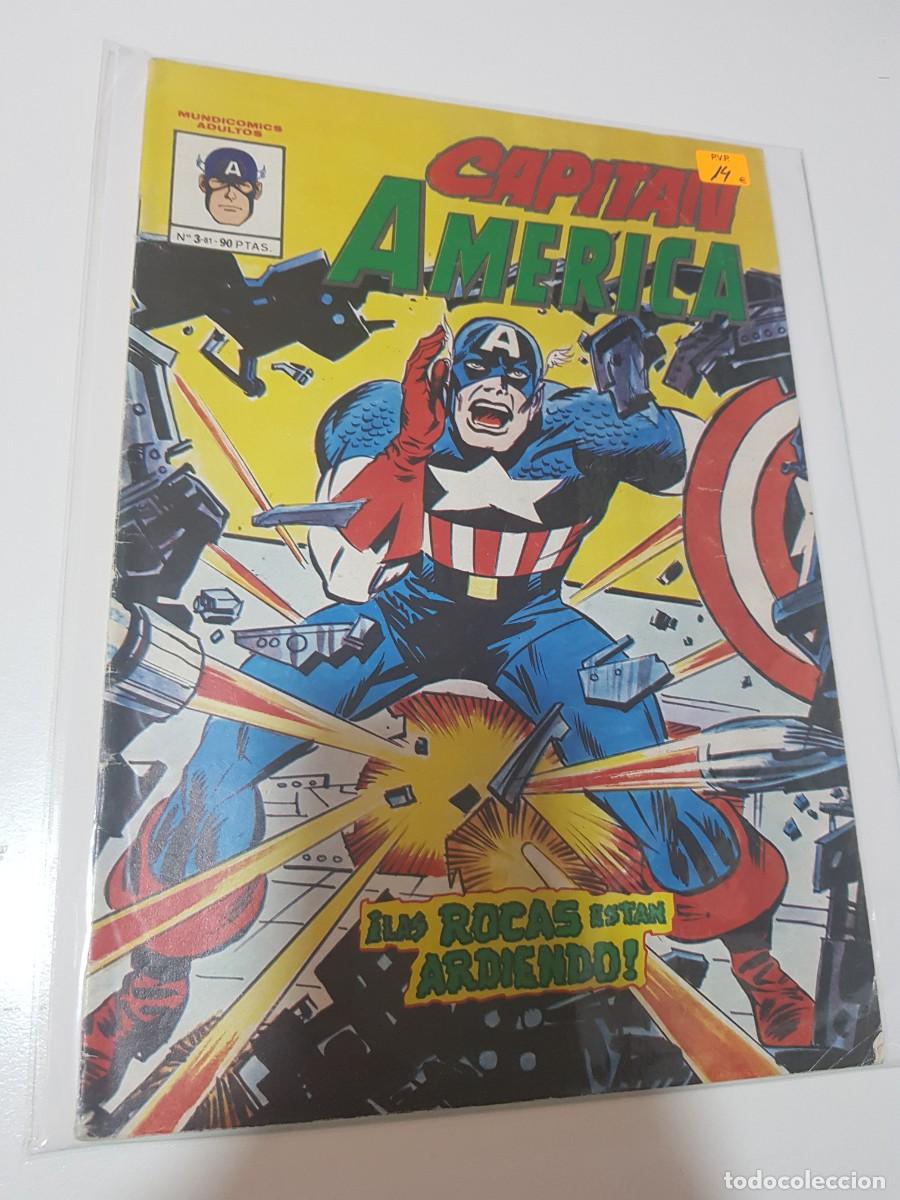 C&oacute;mics: Mundi comics Capitan America N&ordm;3 Las rocas estan ardiendo