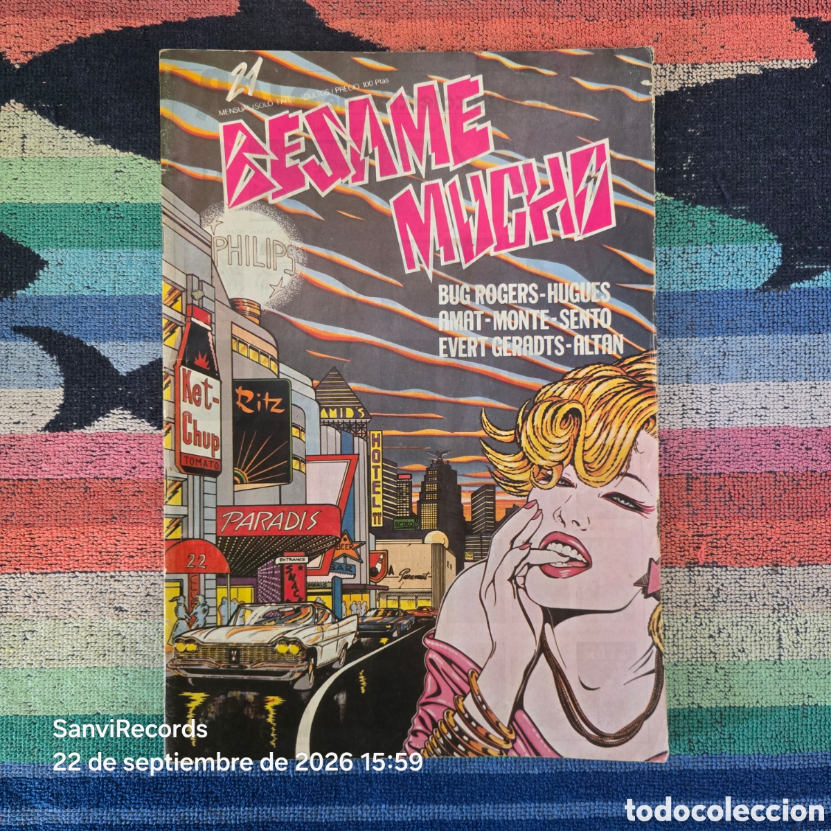 C&oacute;mics: B&Eacute;SAME MUCHO 21 (PRODUCCIONES EDITORIALES) - Foto 1