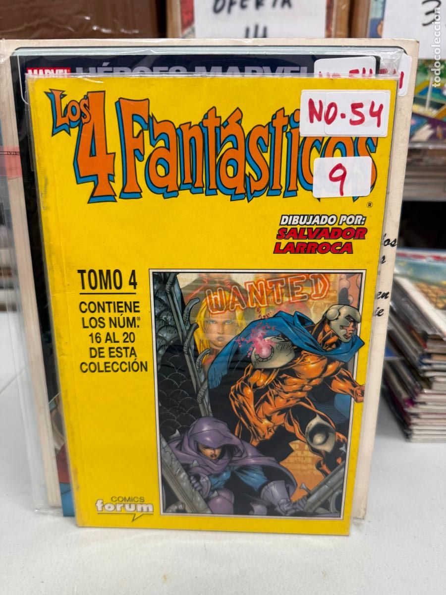 C&oacute;mics: LOS 4 FANTASTICOS TOMO 4 CONTIENE DEL 16 AL 20