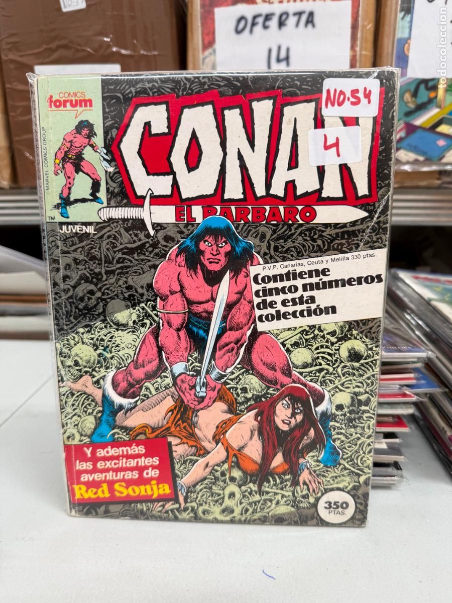 C&oacute;mics: CONAN EL BARBARO TOMO CON LOS NUMERO DEL 111 AL 115