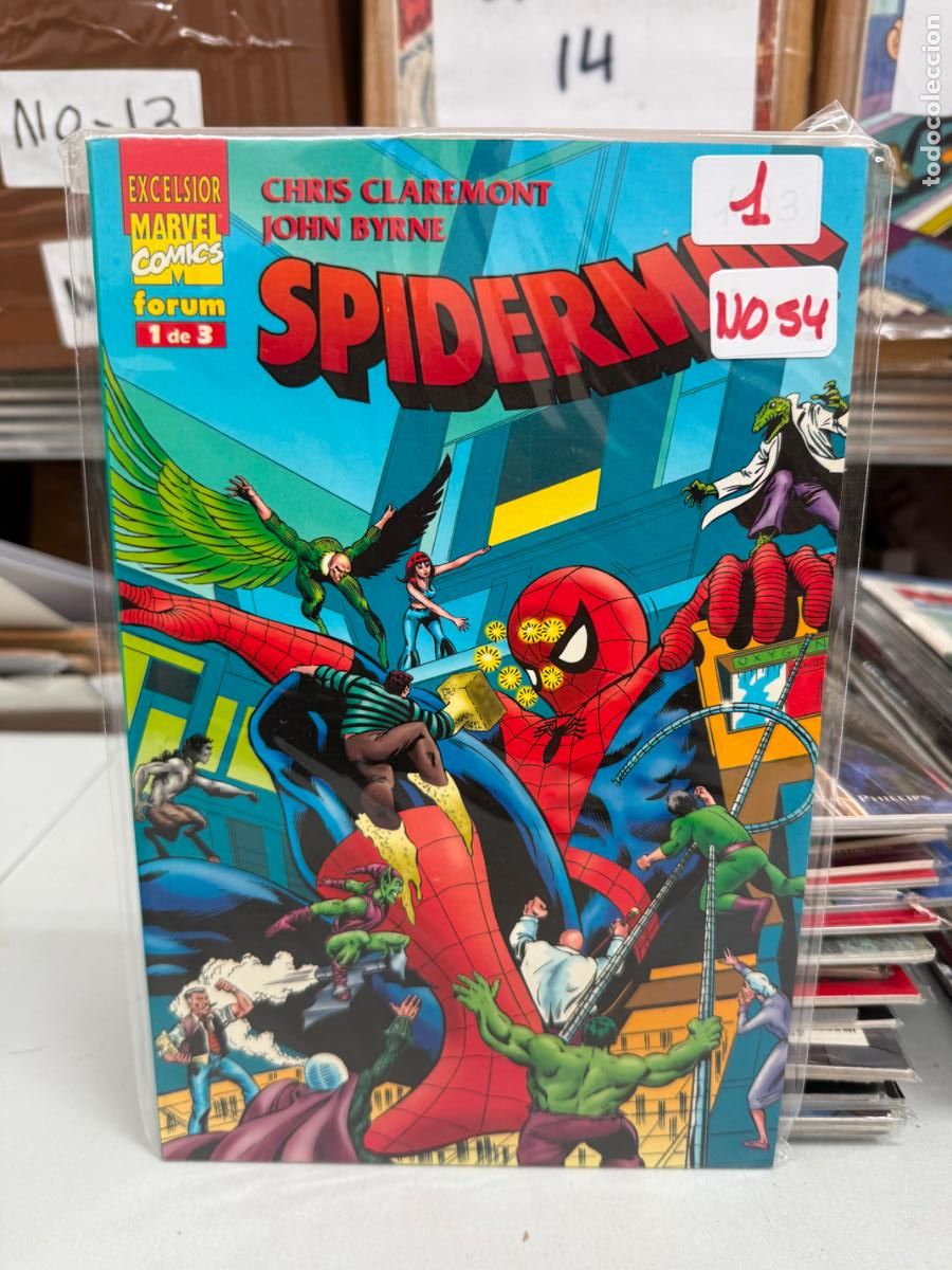 C&oacute;mics: SPIDERMAN DE CHRIS CLAREMONT Y JHON BYRNE NUMERO 1