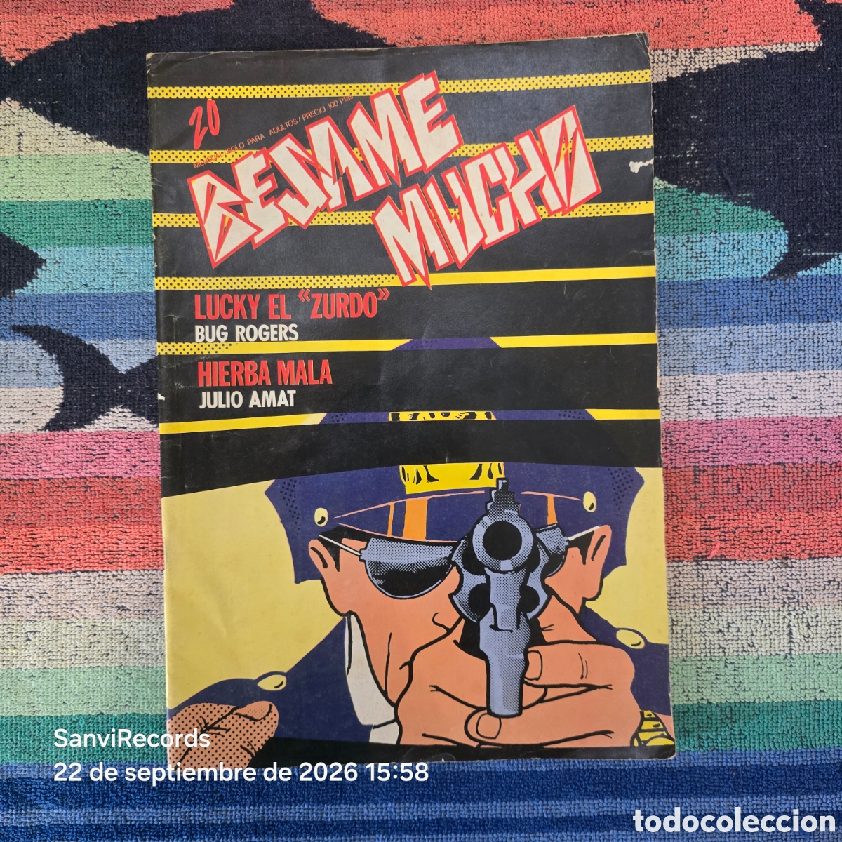C&oacute;mics: B&Eacute;SAME MUCHO 20 (PRODUCCIONES EDITORIALES) - Foto 1