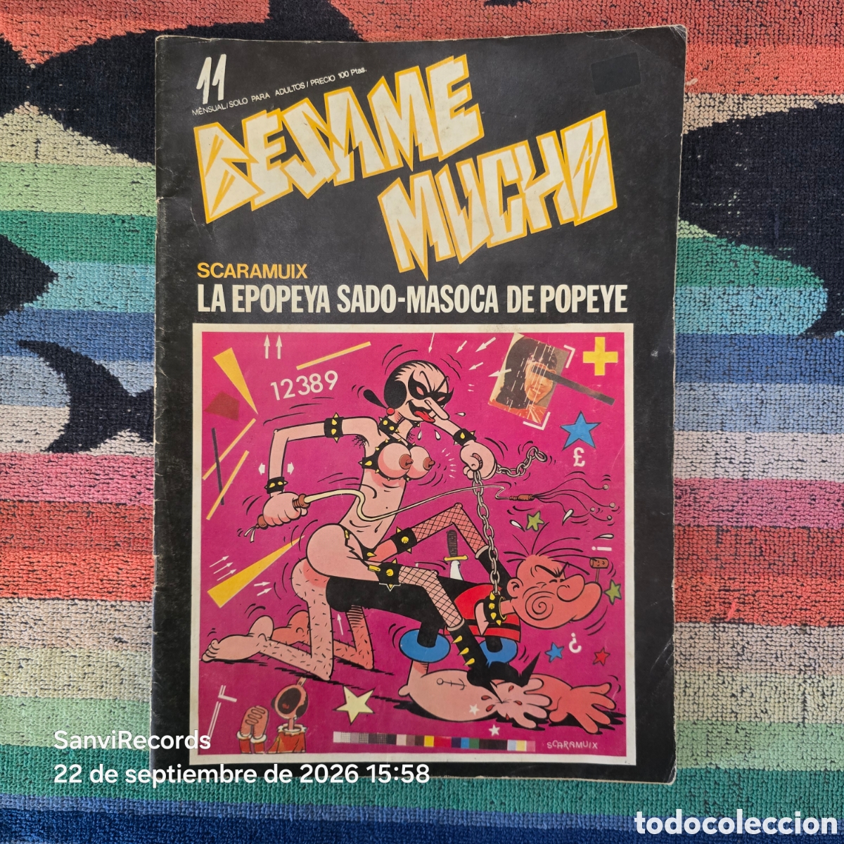 C&oacute;mics: B&Eacute;SAME MUCHO 11 (PRODUCCIONES EDITORIALES)