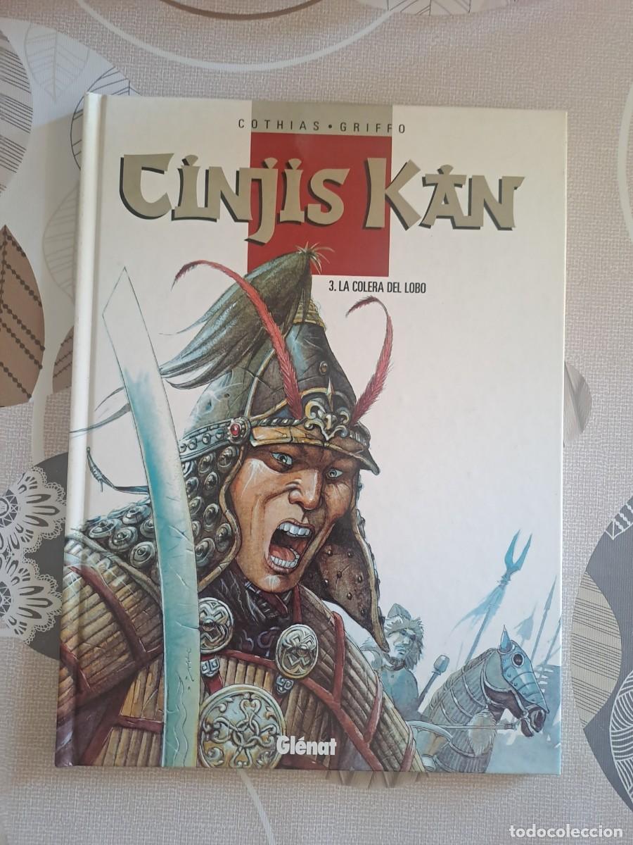 C&oacute;mics: Cinjis Kan 3, la colera del lobo, Glenat en muy buen estado