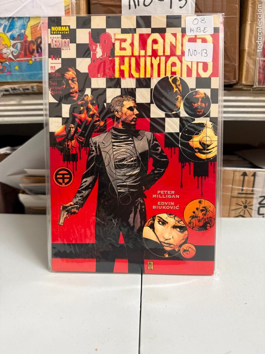 C&oacute;mics: BLANCO HUMANO NUMERO 1 EDITORIAL NORMA