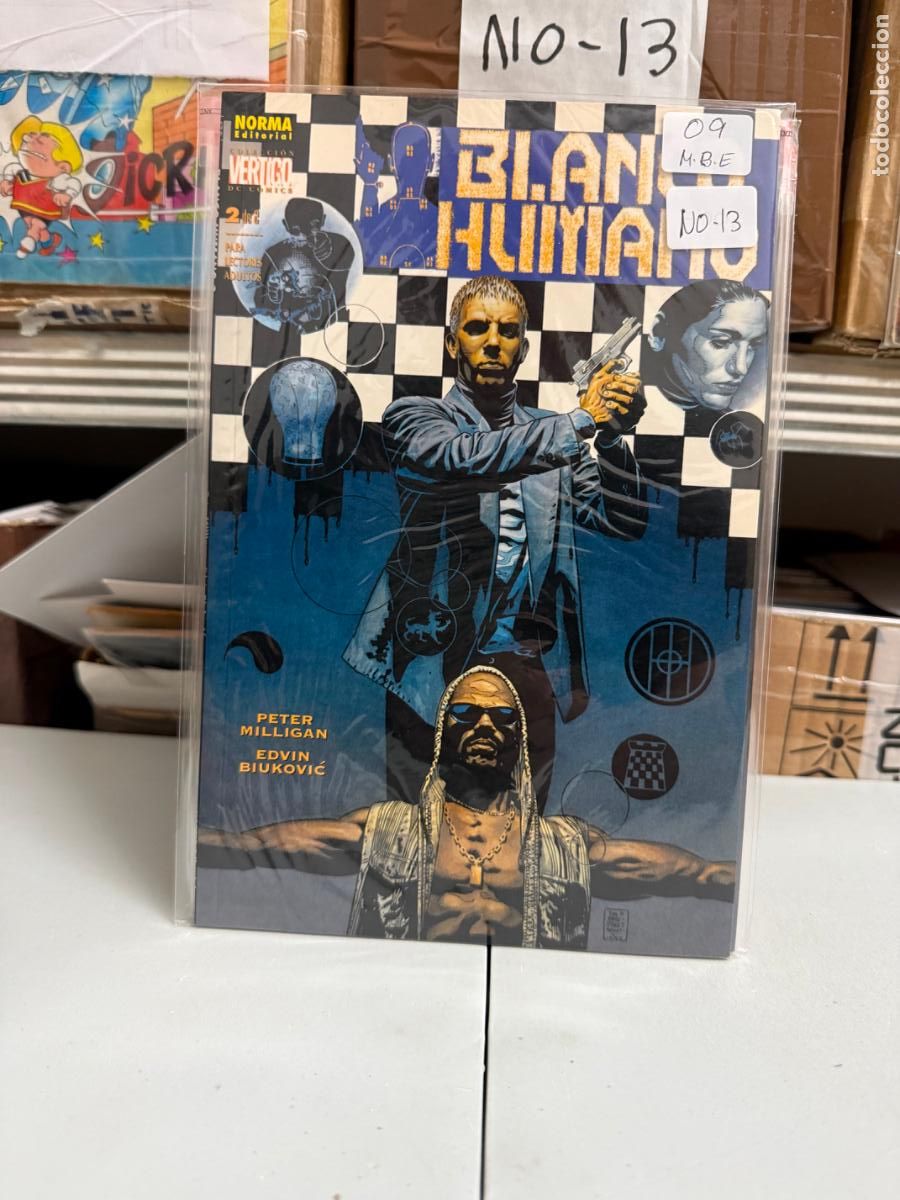 C&oacute;mics: BLANCO HUMANO NUMERO 2 EDITORIAL NORMA - Foto 1