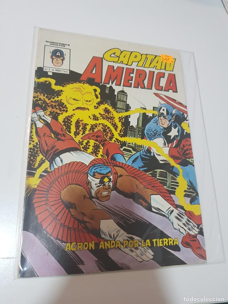 C&oacute;mics: Mundi comics Capitan america N&ordm;7 Agron anda por la tierra