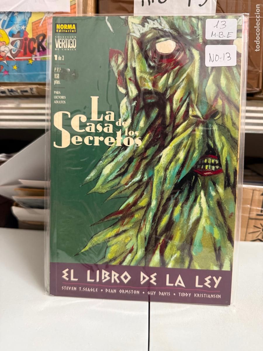 C&oacute;mics: LA CASA DE LOS SECRETOS NUMERO 1 EDITORIAL NORMA