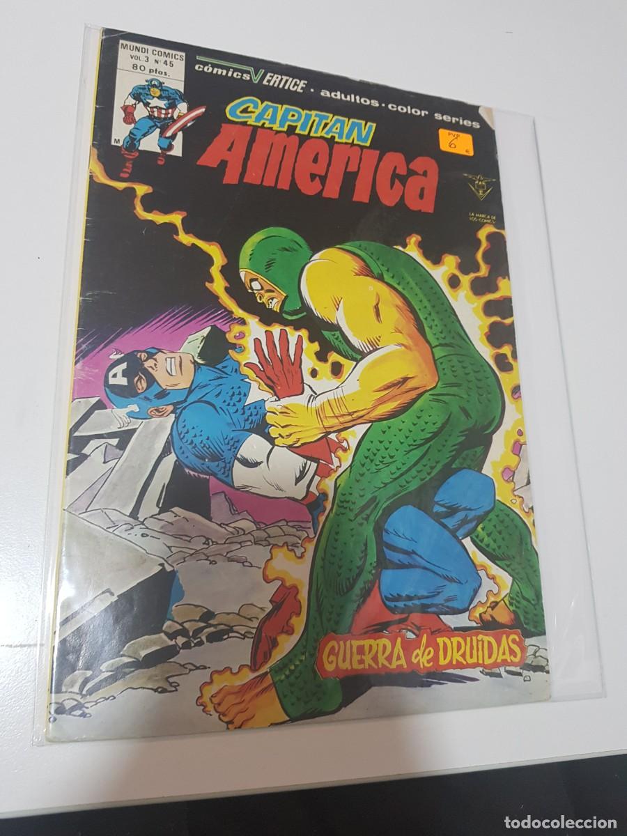 C&oacute;mics: Mundi comics Capitan america Comics vertice Vol. 3 N&ordm;45 Guerra de druidas