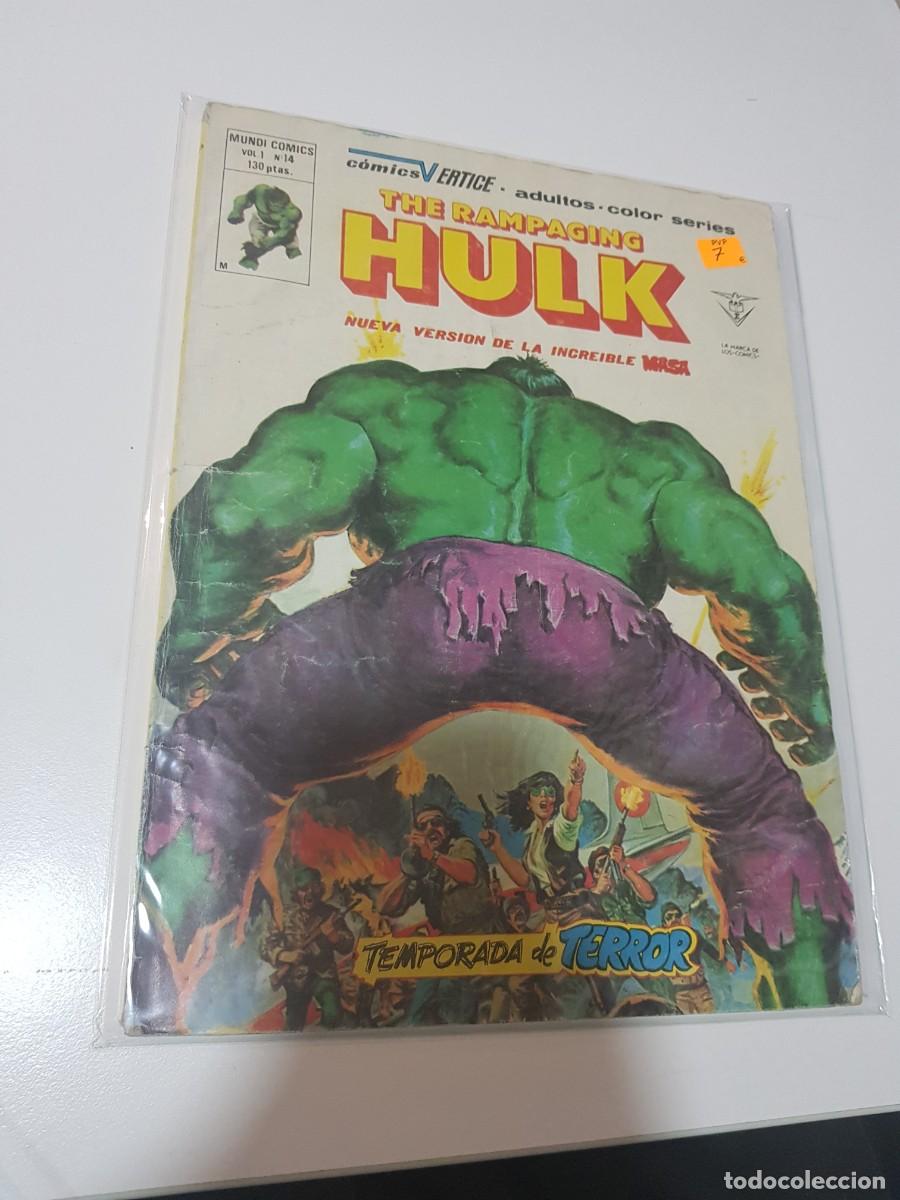 C&oacute;mics: Mundi comics The rampaging Hulk vol1 N&ordm;14 Temporada de terror