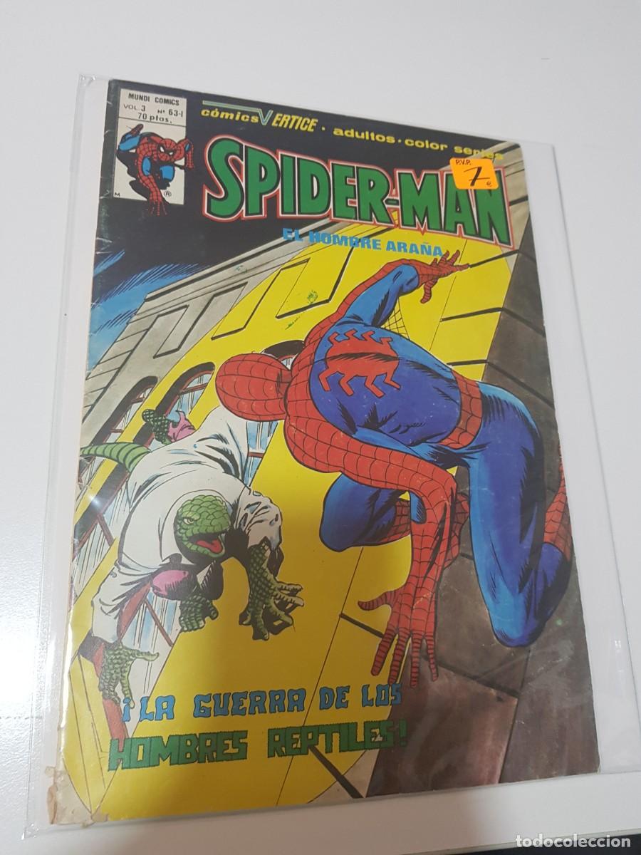 C&oacute;mics: Mundi comics Comics vertice Spider-Man el hombre ara&ntilde;a Vol. 3 N&ordm;63 La guerra de los hombres reptiles